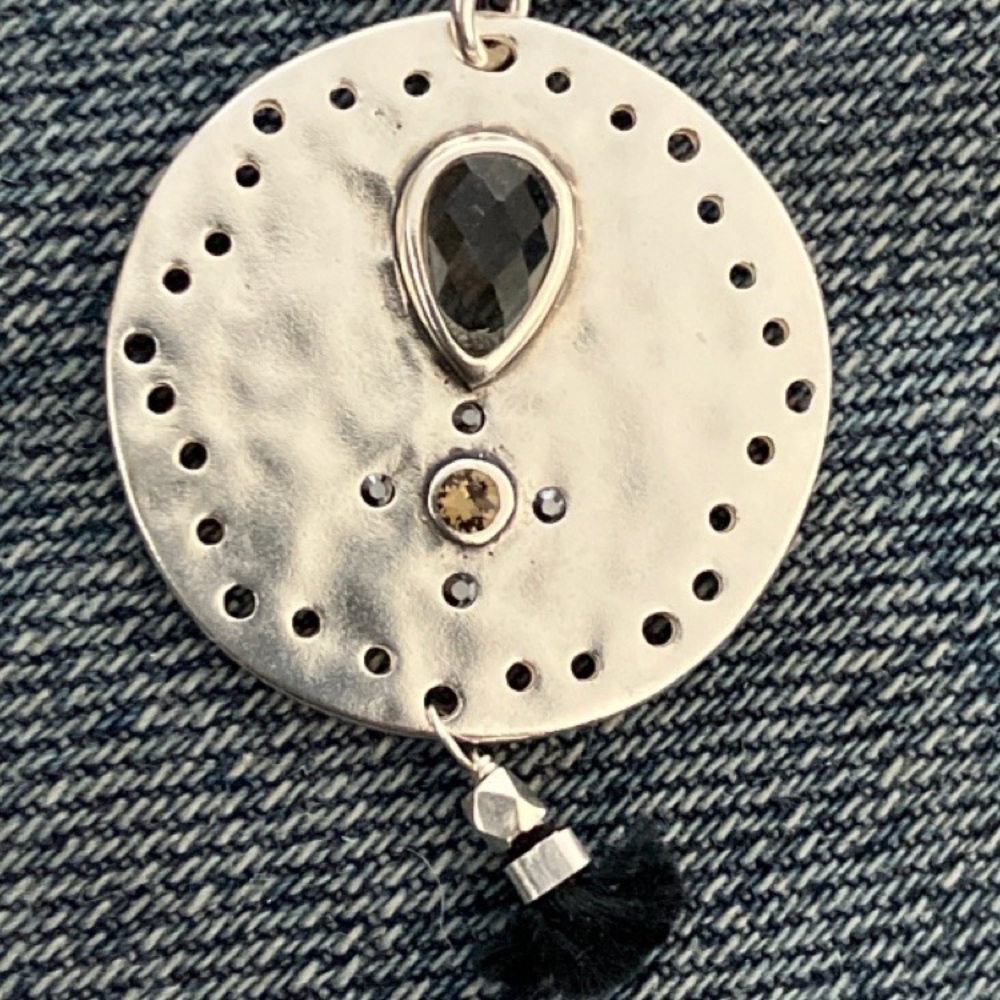 SILPADA Sterling Necklace w Stone